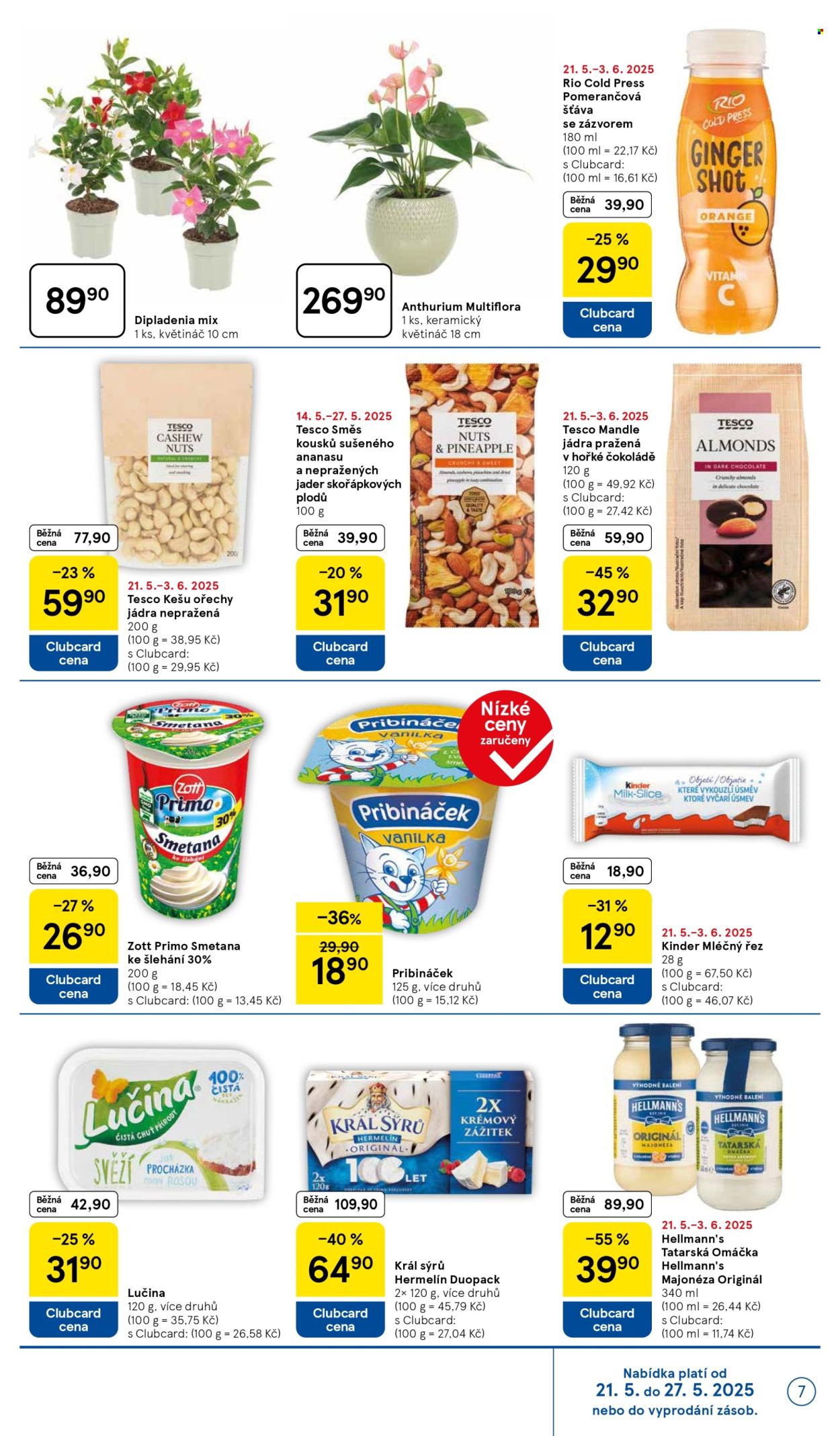 Leták TESCO - 21.5.2025 - 27.5.2025. Strana 7