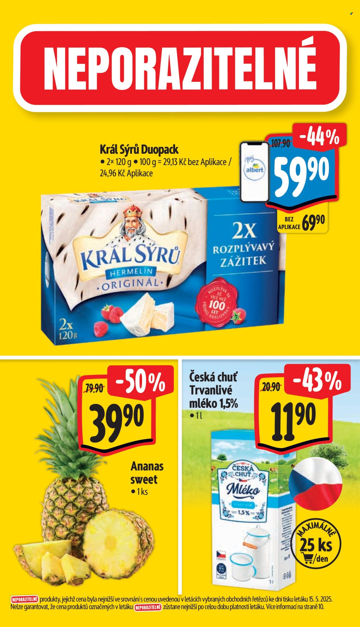 Leták Albert Supermarket - 21.5.2025 - 27.5.2025. Strana 3
