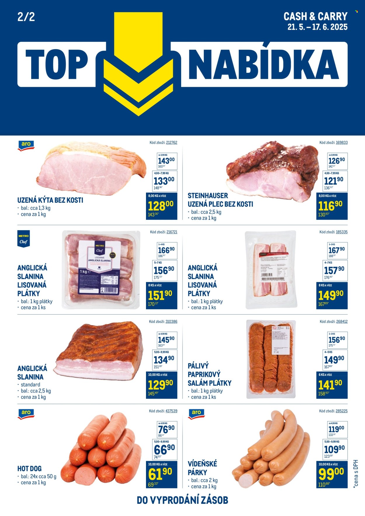 Leták MAKRO - 21.5.2025 - 17.6.2025. Strana 2