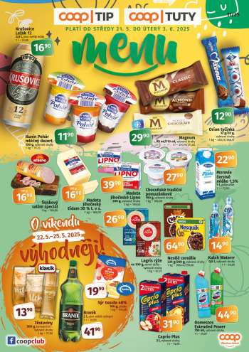 Leták coop TIP - 21.5.2025 - 3.6.2025.