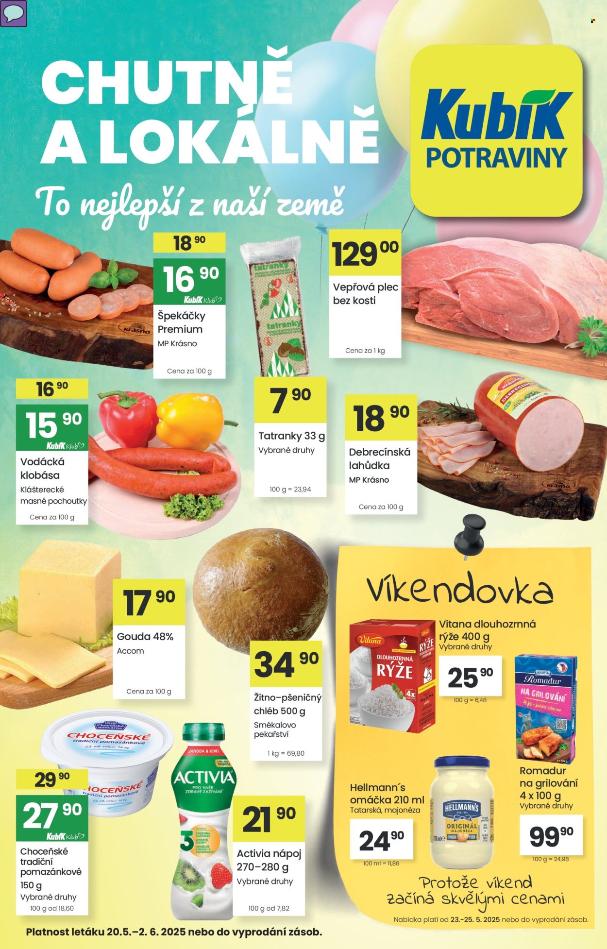 Leták Kubík - 20.5.2025 - 2.6.2025. Strana 1