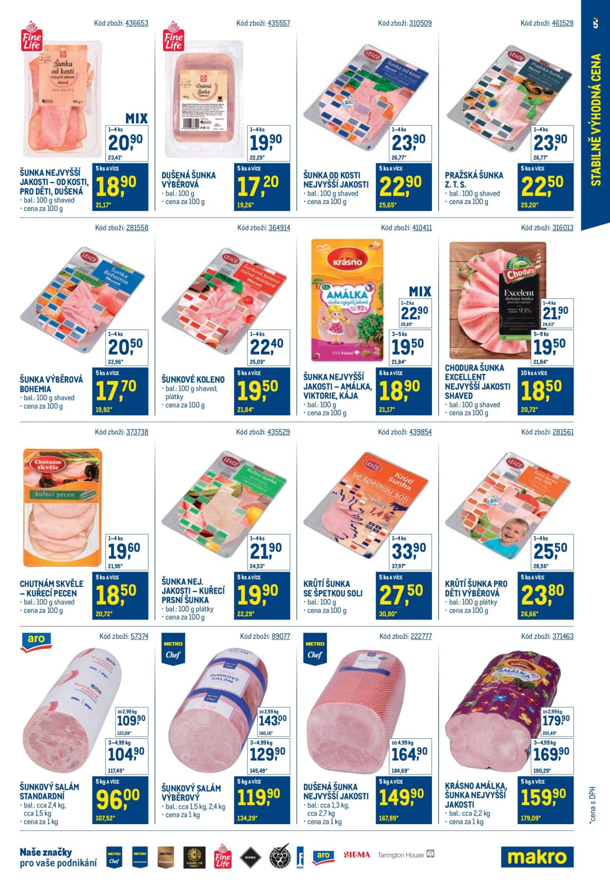 Leták MAKRO - 21.5.2025 - 29.7.2025. Strana 5