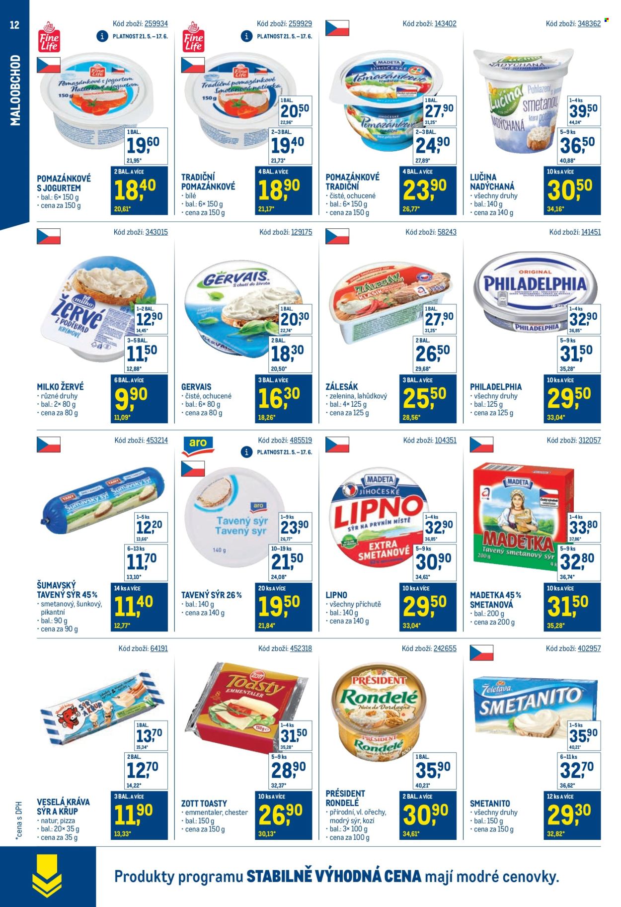 Leták MAKRO - 21.5.2025 - 29.7.2025. Strana 12