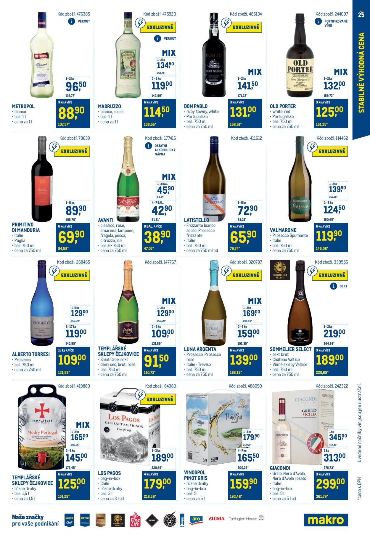Leták MAKRO - 21.5.2025 - 29.7.2025. Strana 25