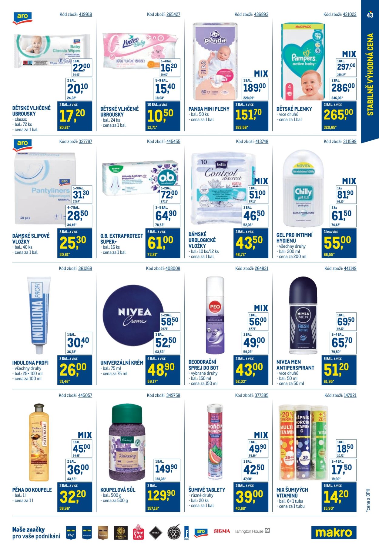 Leták MAKRO - 21.5.2025 - 29.7.2025. Strana 43