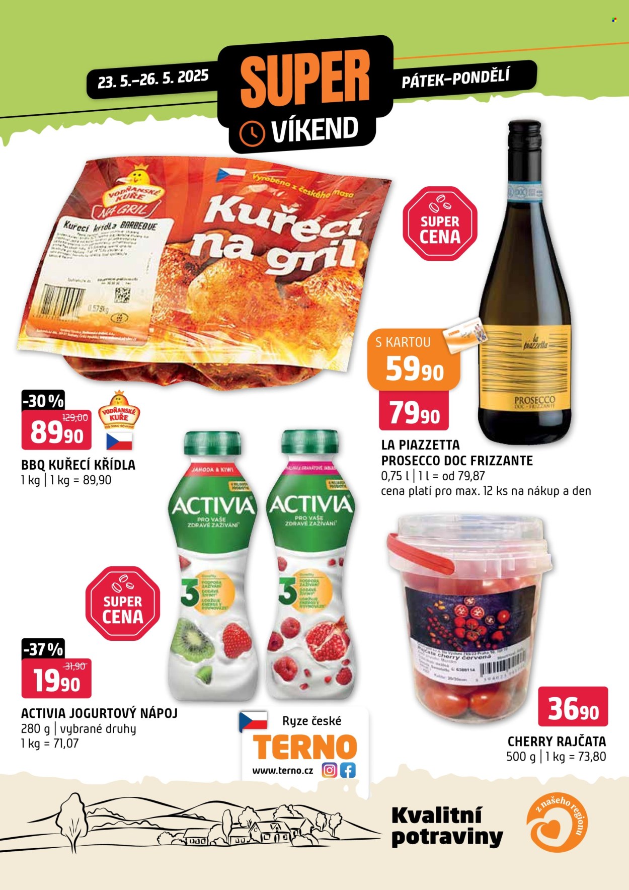 Leták coop TERNO - 23.5.2025 - 26.5.2025. Strana 1