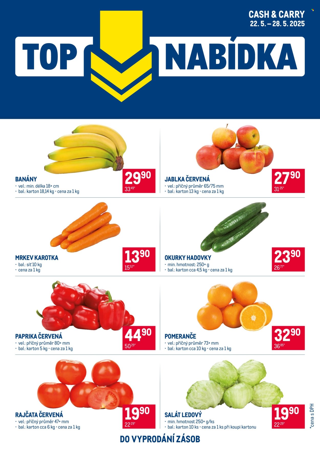 Leták MAKRO - 22.5.2025 - 28.5.2025. Strana 1