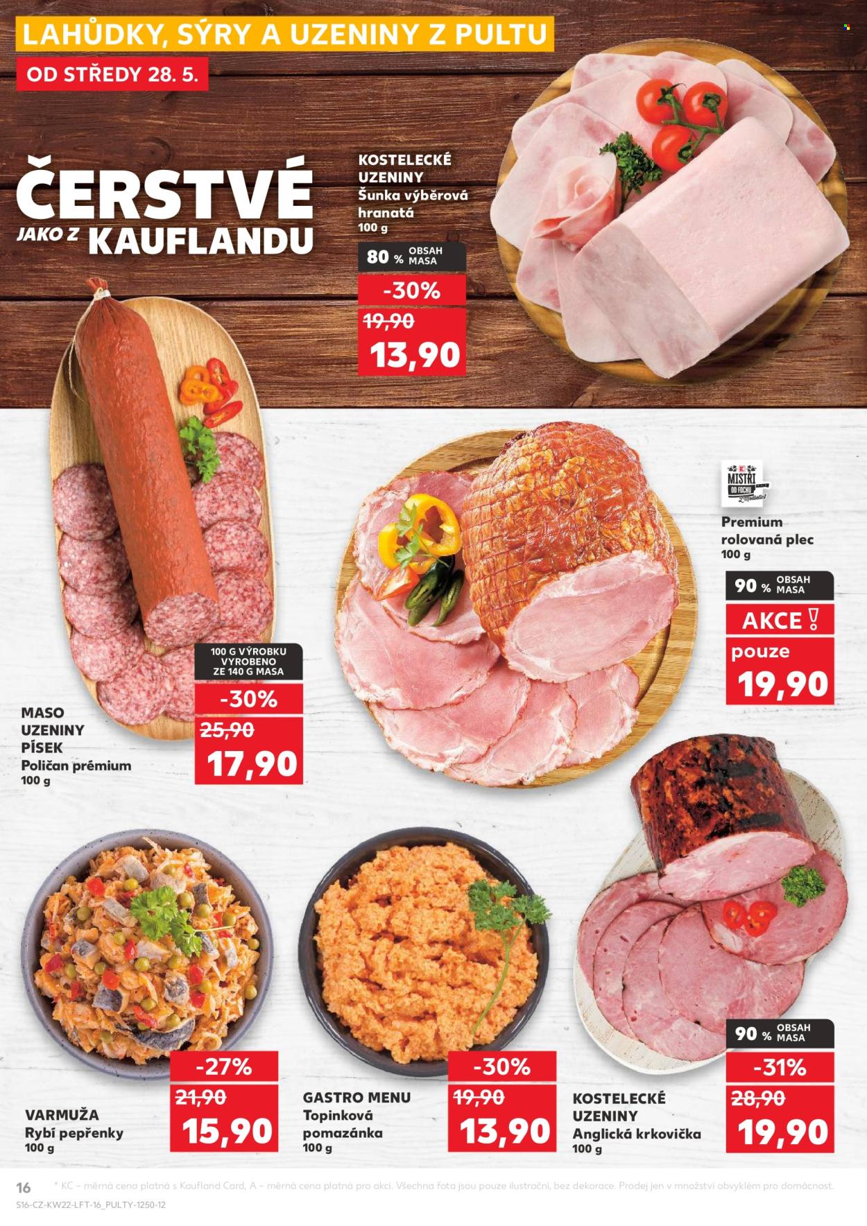 Leták Kaufland - 28.5.2025 - 3.6.2025. Strana 16