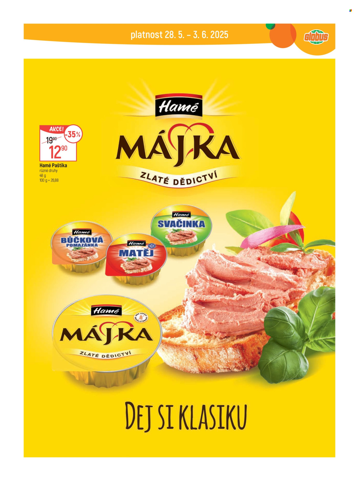 Leták Globus - 28.5.2025 - 3.6.2025. Strana 22