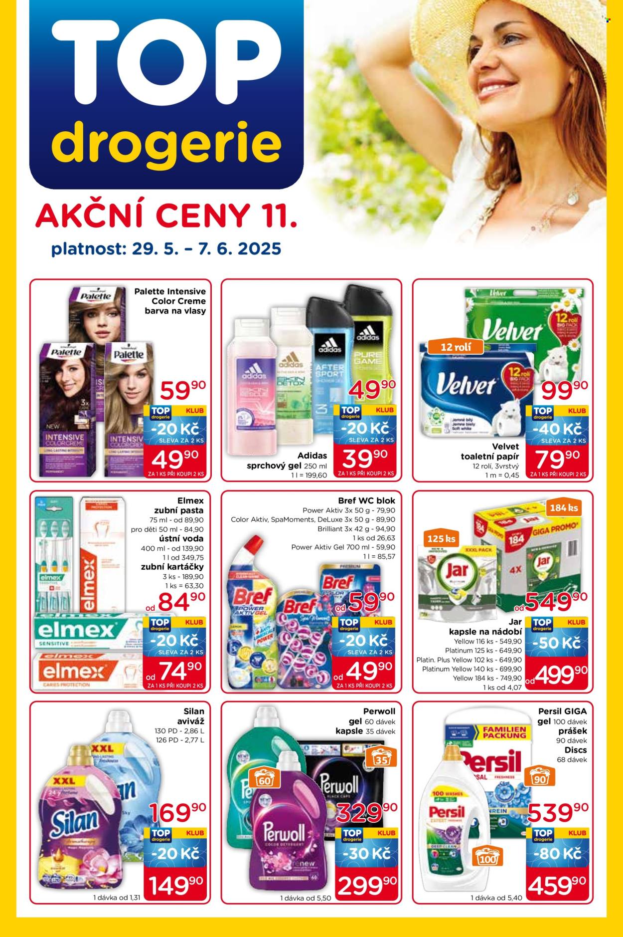 Leták TOP drogerie - 29.5.2025 - 7.6.2025. Strana 1