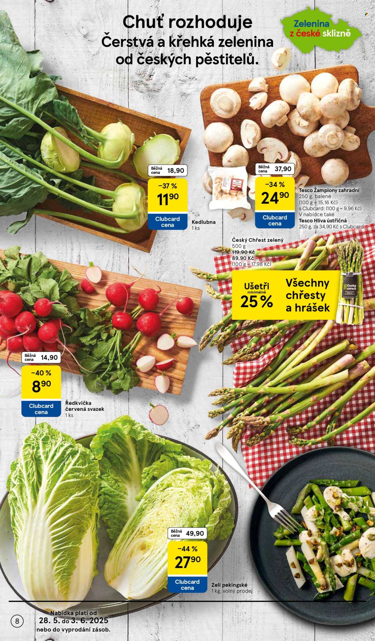 Leták TESCO - 28.5.2025 - 3.6.2025. Strana 8