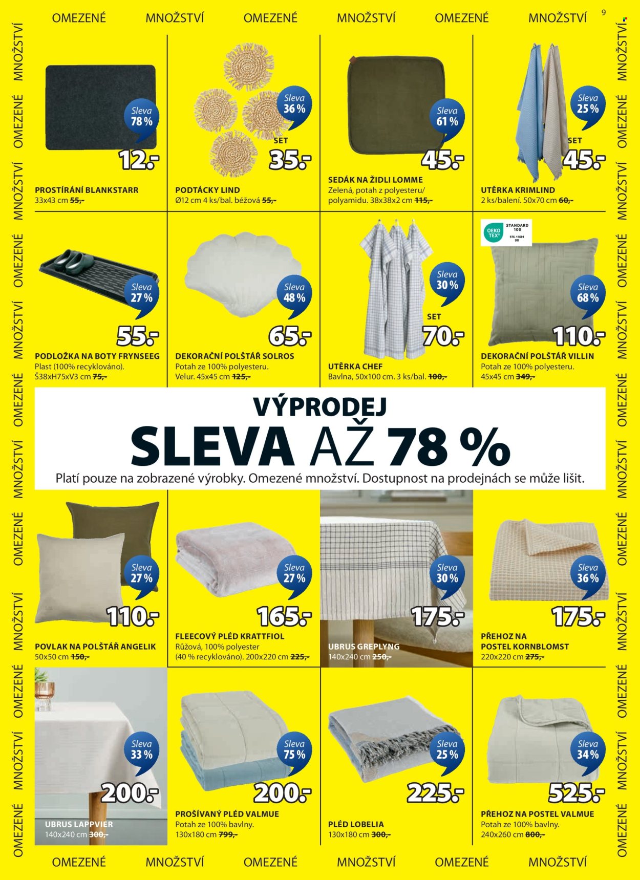 Leták JYSK - 28.5.2025 - 1.7.2025. Strana 9