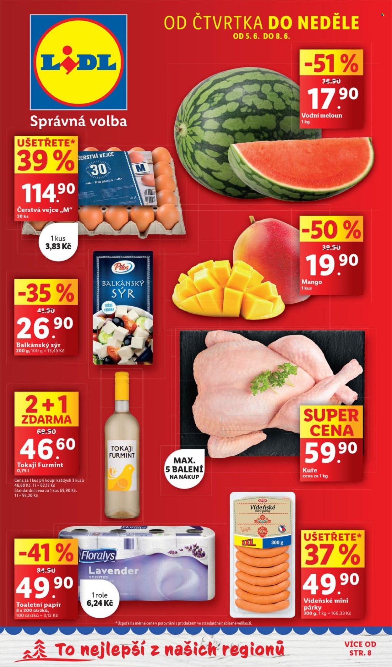 Leták Lidl - 5.6.2025 - 8.6.2025. Strana 1