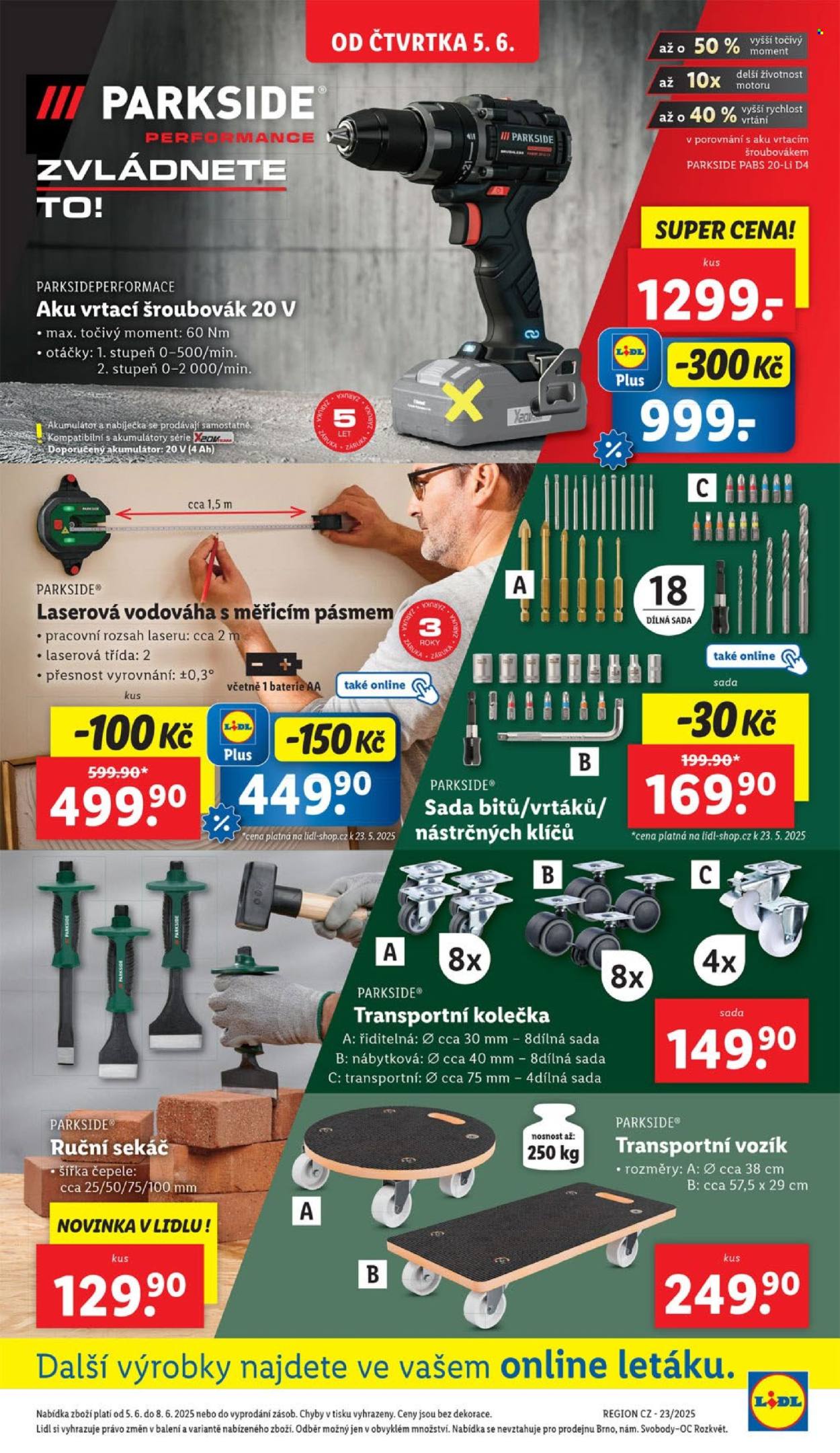Leták Lidl - 5.6.2025 - 8.6.2025. Strana 43