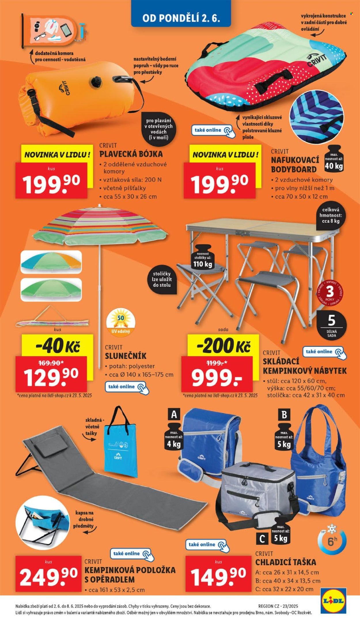 Leták Lidl - 2.6.2025 - 8.6.2025. Strana 3