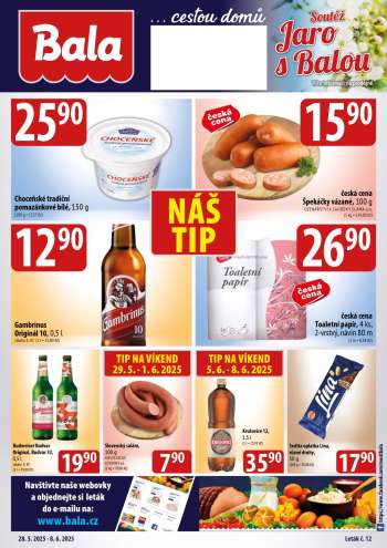 Leták Bala - 28.5.2025 - 8.6.2025.
