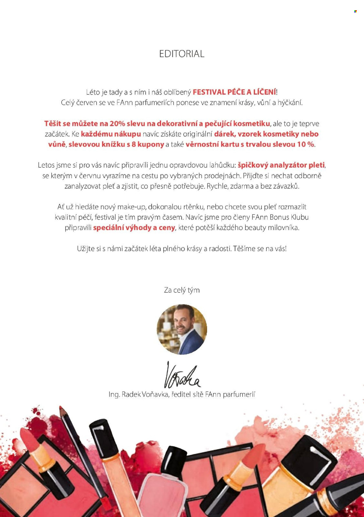 Leták FAnn parfumerie - 1.6.2025 - 30.6.2025. Strana 3