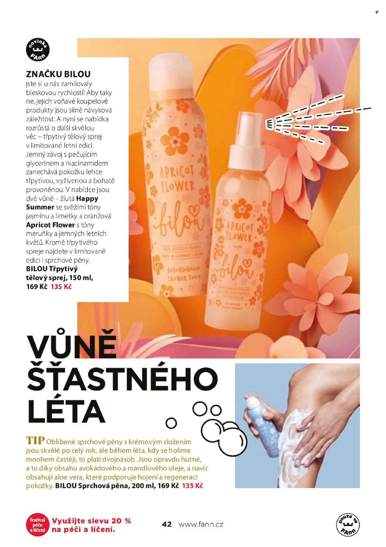 Leták FAnn parfumerie - 1.6.2025 - 30.6.2025. Strana 42