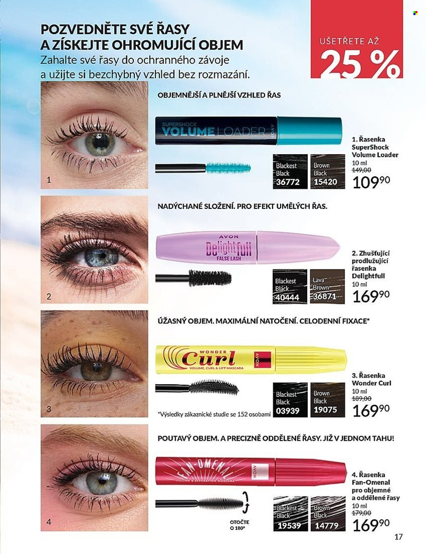 Leták AVON - 1.6.2025 - 30.6.2025. Strana 17