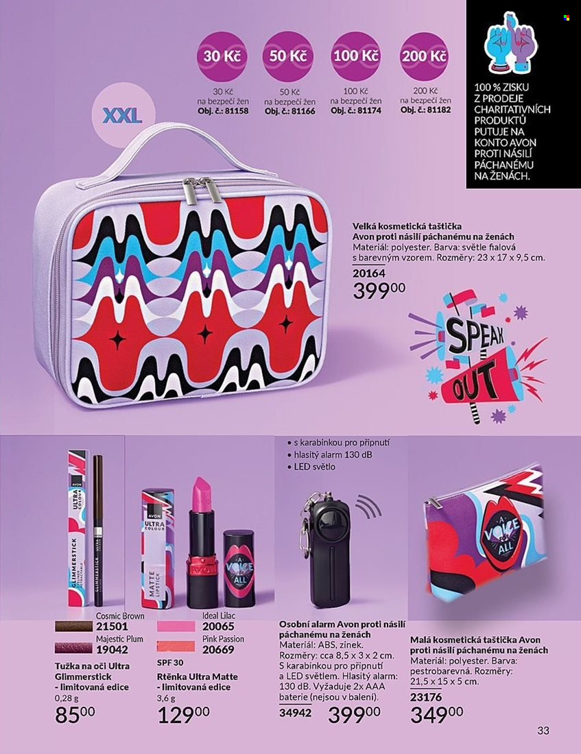 Leták AVON - 1.6.2025 - 30.6.2025. Strana 33