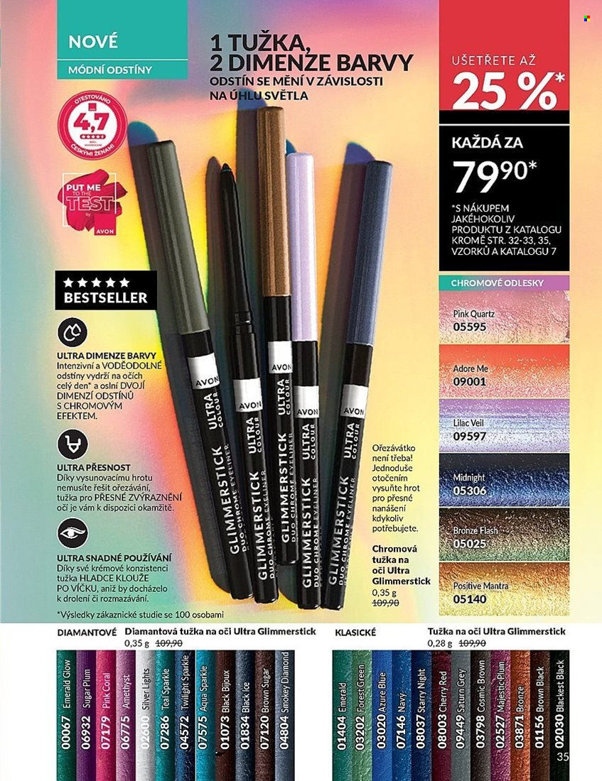 Leták AVON - 1.6.2025 - 30.6.2025. Strana 35