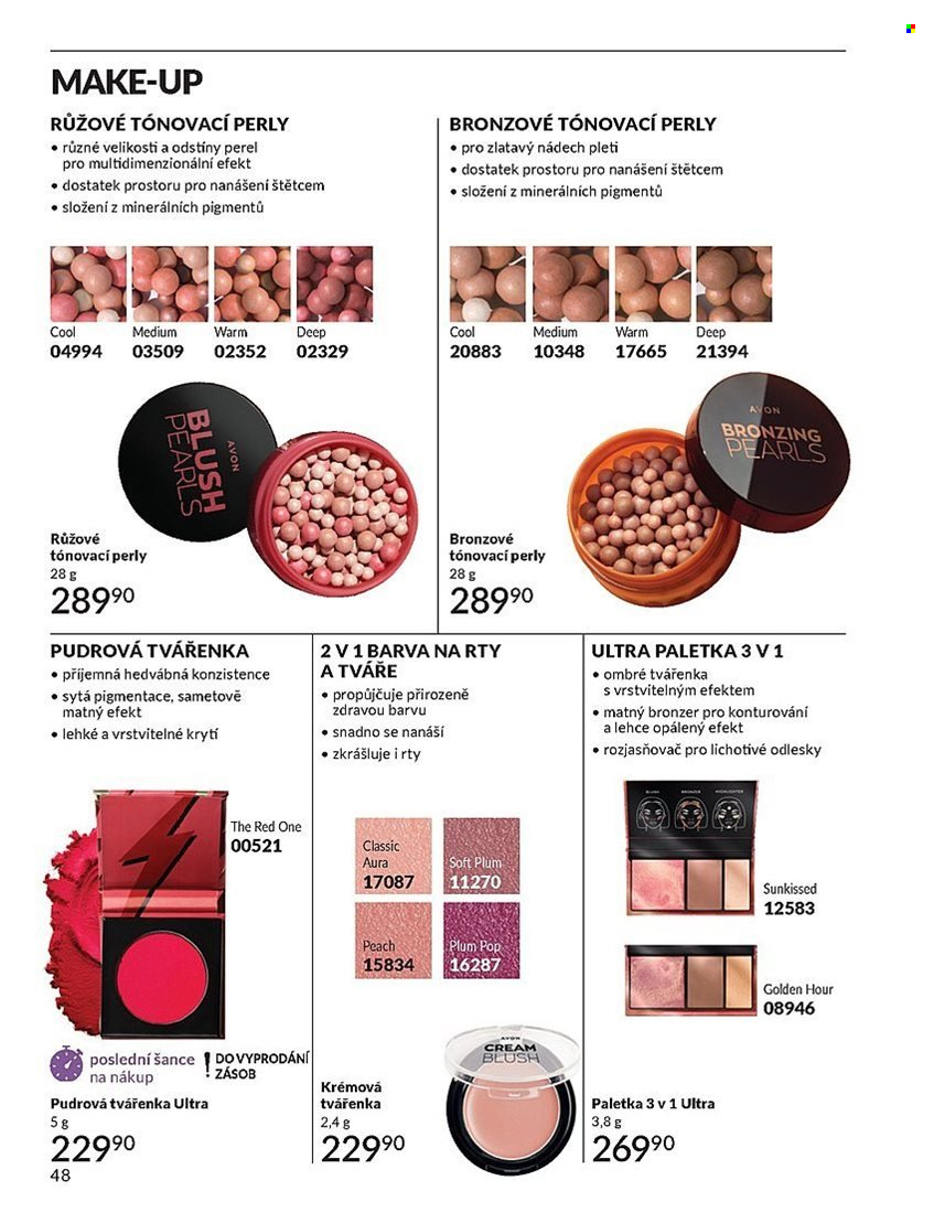 Leták AVON - 1.6.2025 - 30.6.2025. Strana 48