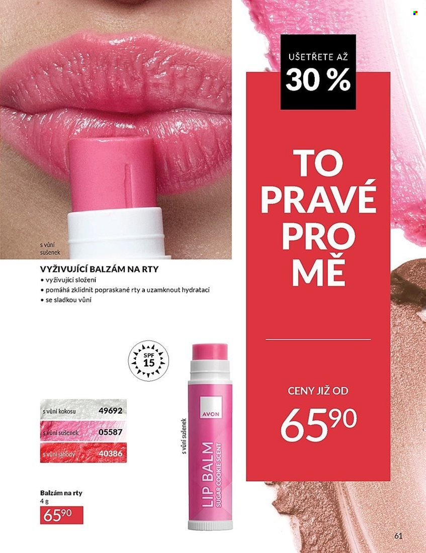 Leták AVON - 1.6.2025 - 30.6.2025. Strana 61