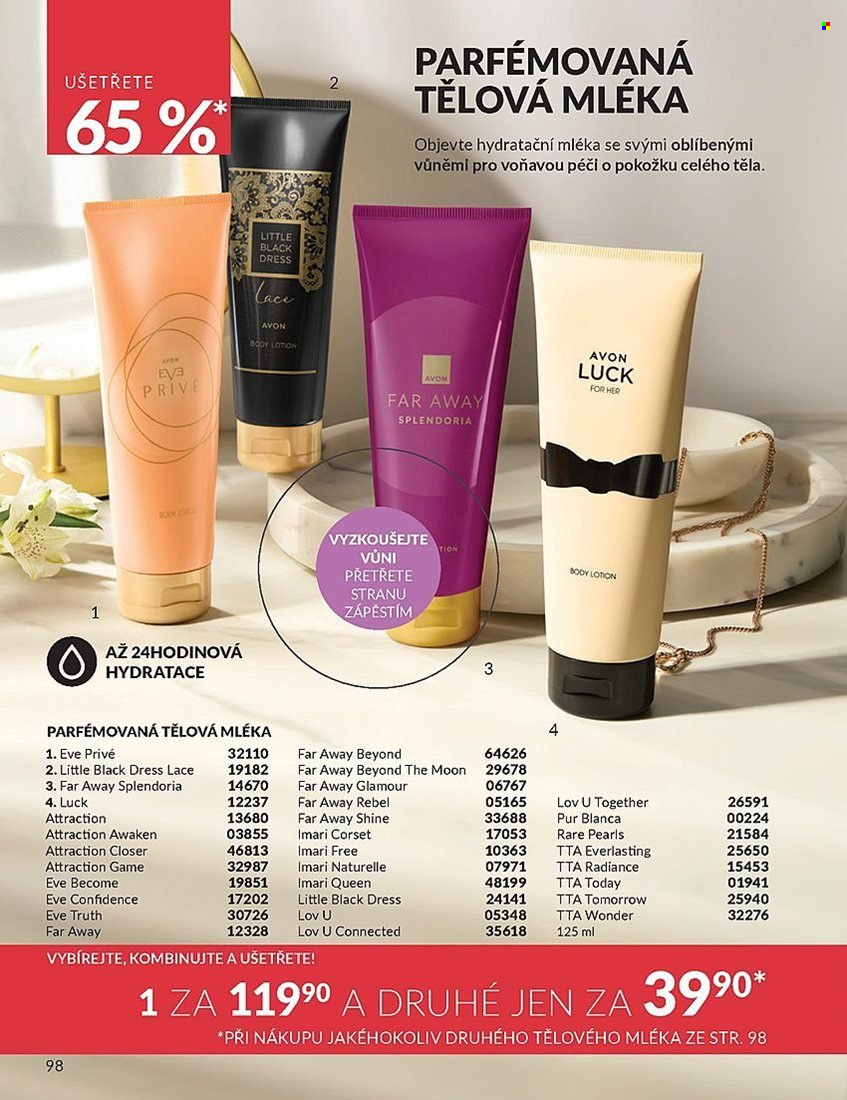 Leták AVON - 1.6.2025 - 30.6.2025. Strana 98