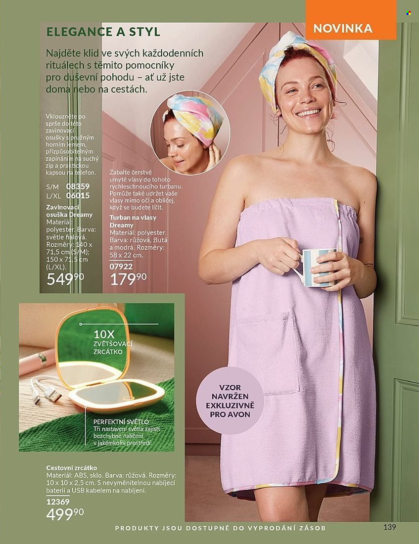 Leták AVON - 1.6.2025 - 30.6.2025. Strana 139