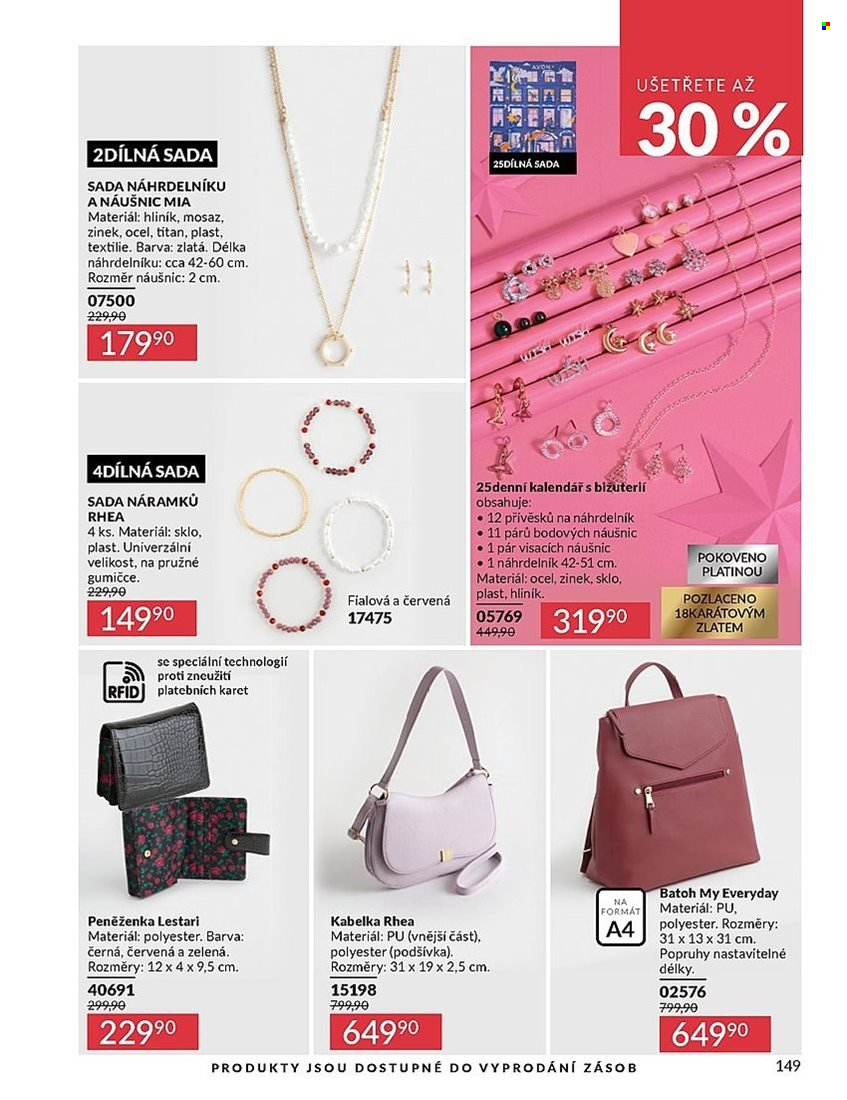 Leták AVON - 1.6.2025 - 30.6.2025. Strana 149