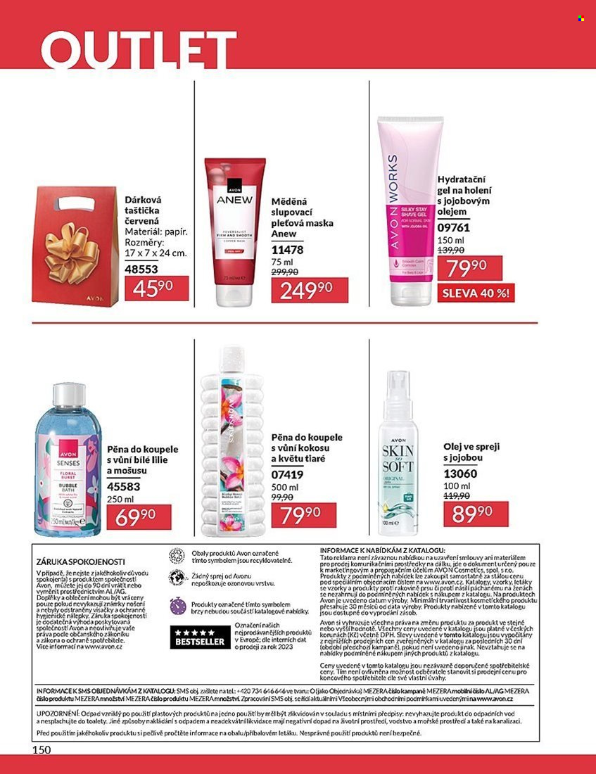 Leták AVON - 1.6.2025 - 30.6.2025. Strana 150