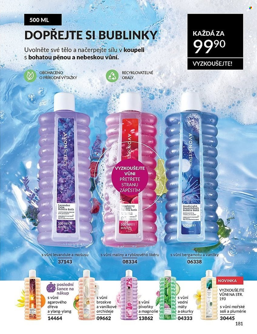 Leták AVON - 1.6.2025 - 30.6.2025. Strana 181