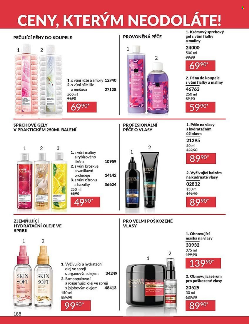 Leták AVON - 1.6.2025 - 30.6.2025. Strana 188