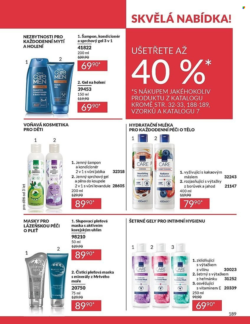 Leták AVON - 1.6.2025 - 30.6.2025. Strana 189