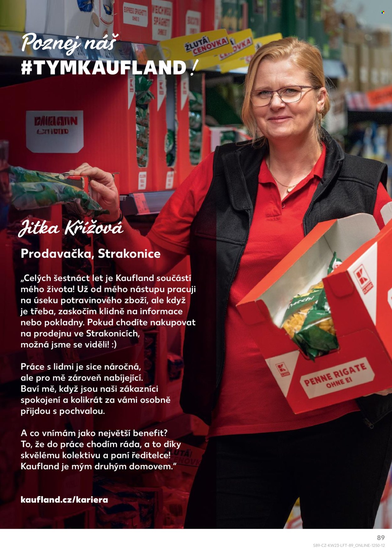 Leták Kaufland - 4.6.2025 - 10.6.2025. Strana 89