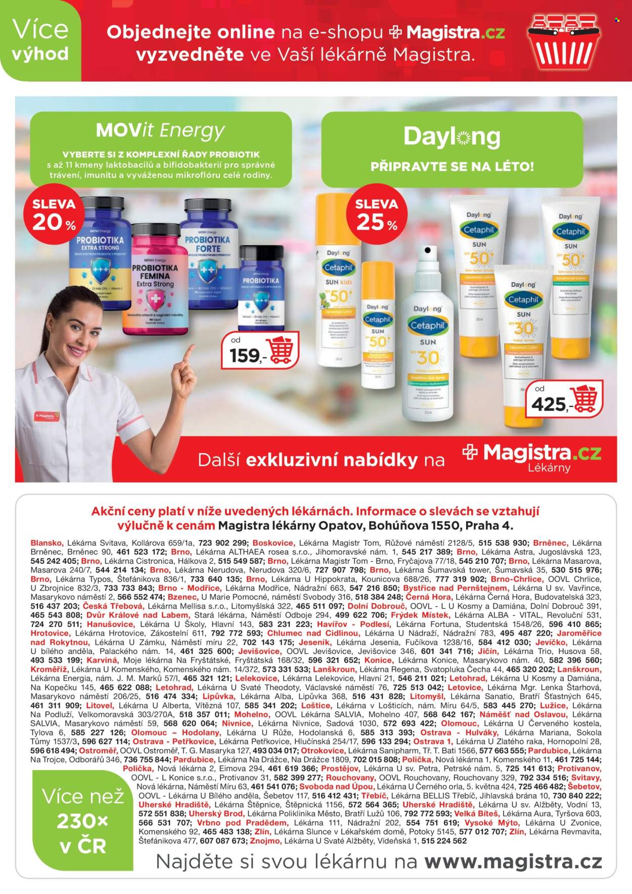 Leták Magistra Lékárny - 2.6.2025 - 6.7.2025. Strana 6
