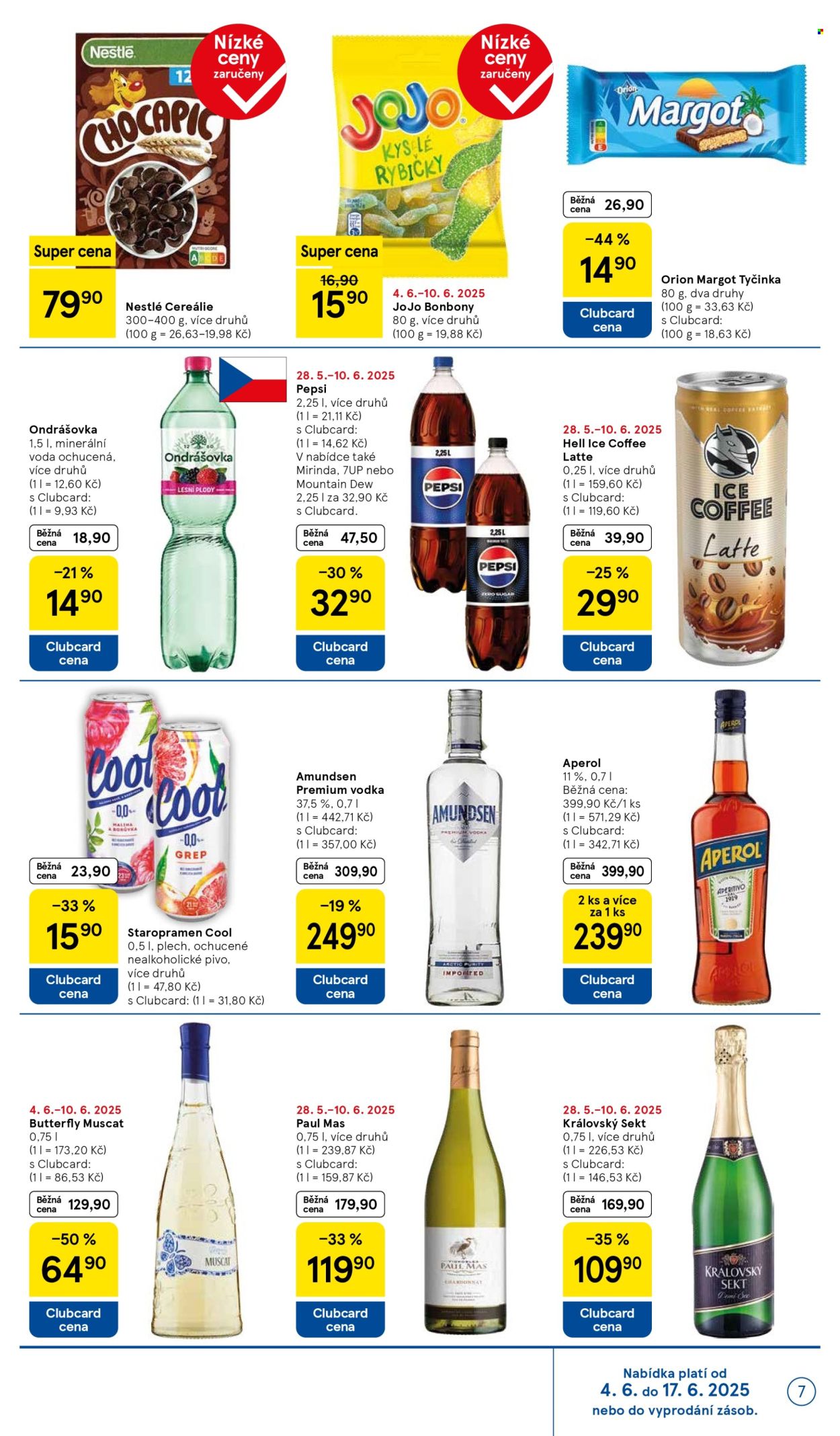 Leták TESCO supermarket - 4.6.2025 - 10.6.2025. Strana 7