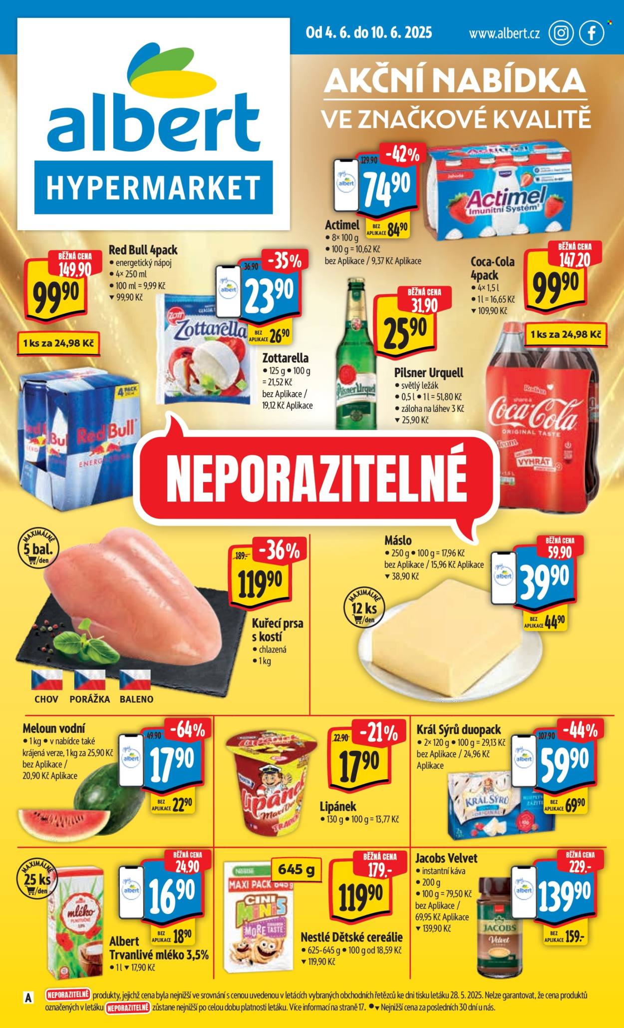 Leták Albert Hypermarket - 4.6.2025 - 10.6.2025. Strana 1