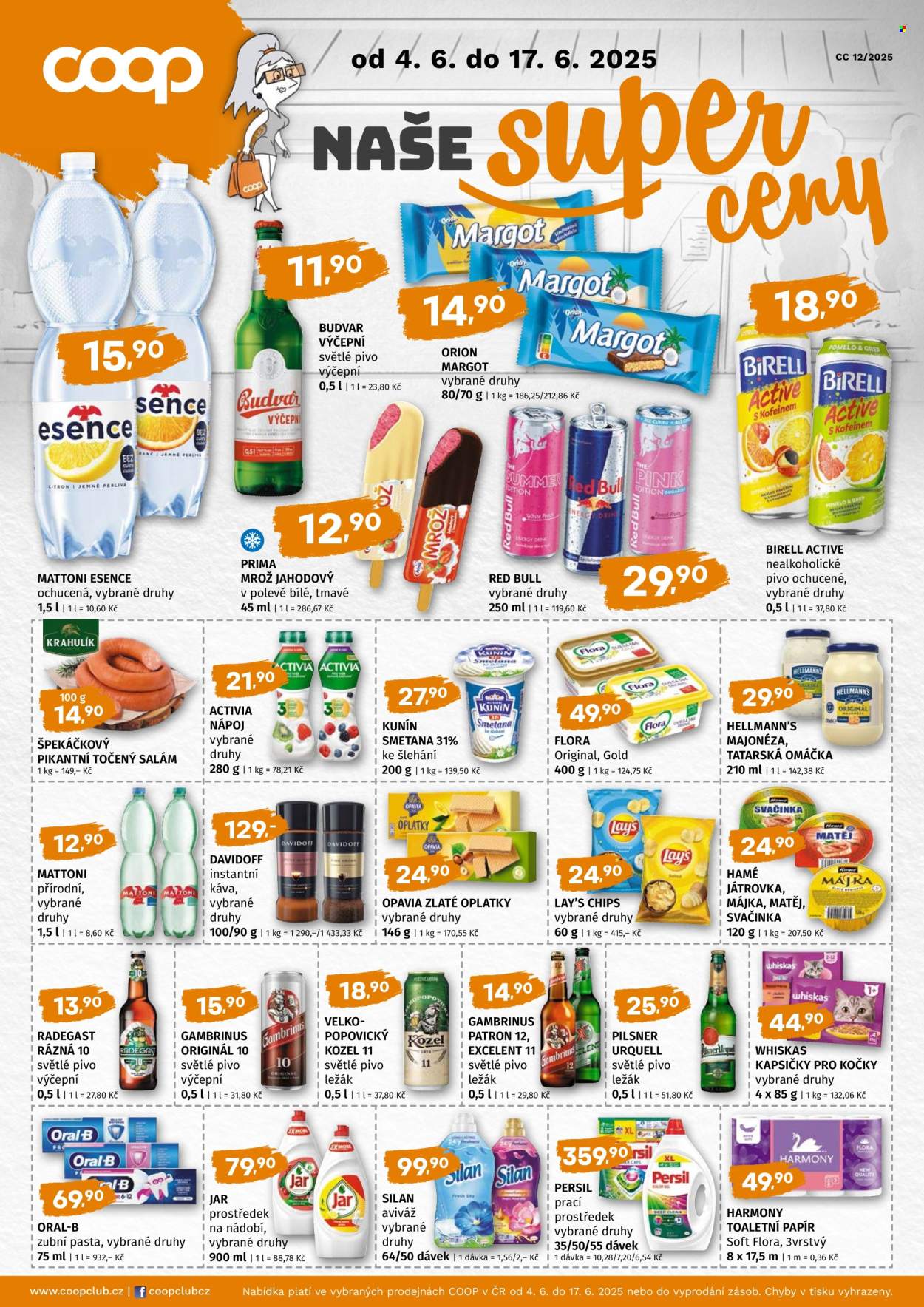 Leták coop JEDNOTA - 4.6.2025 - 17.6.2025. Strana 1