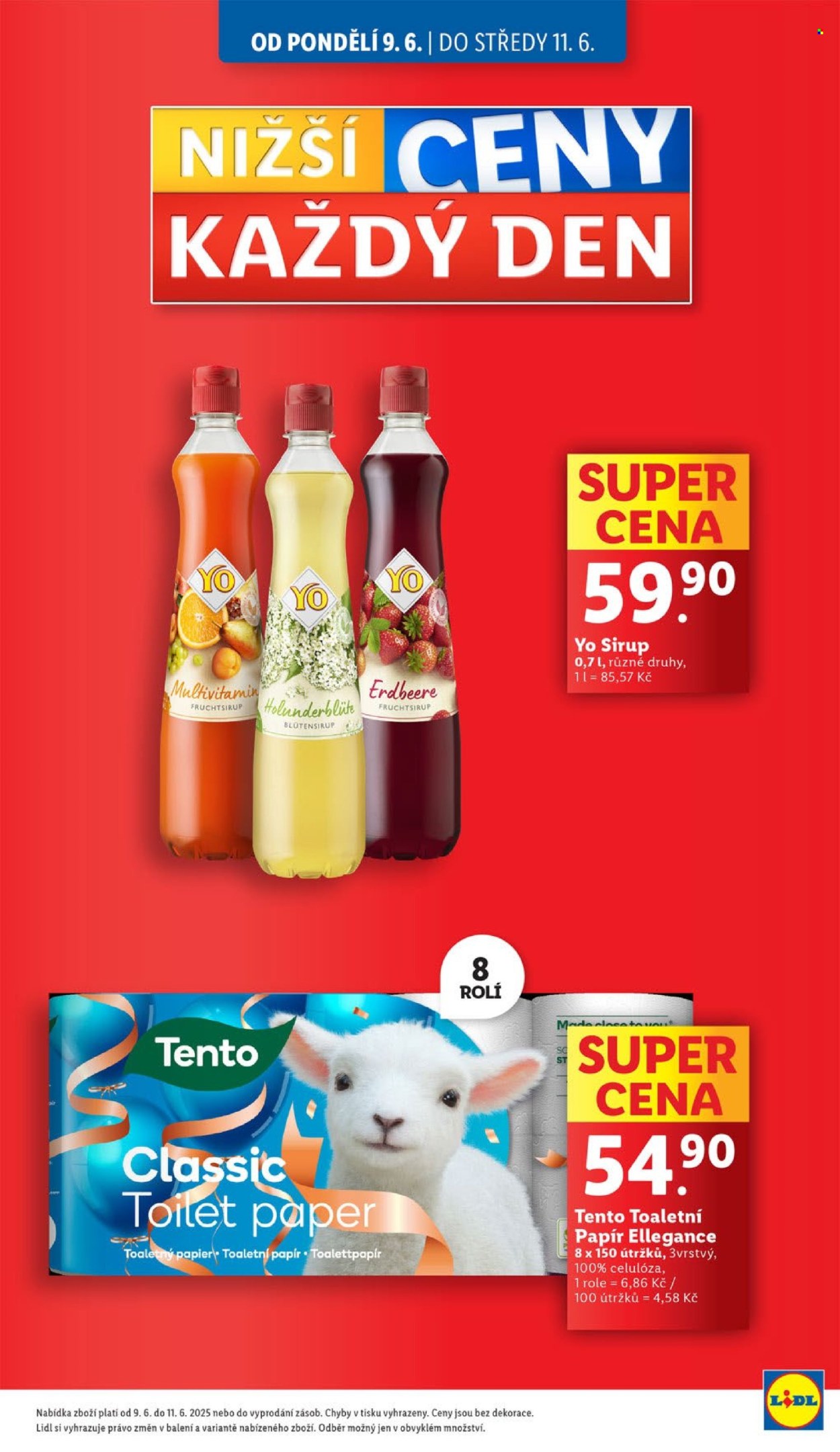 Leták Lidl - 9.6.2025 - 15.6.2025. Strana 5