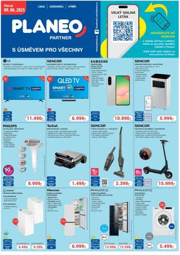 Leták PLANEO Elektro - 9.6.2025 - 15.6.2025.