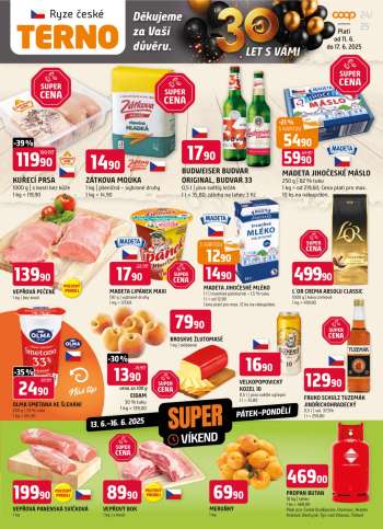 Leták coop TERNO - 11.6.2025 - 17.6.2025.