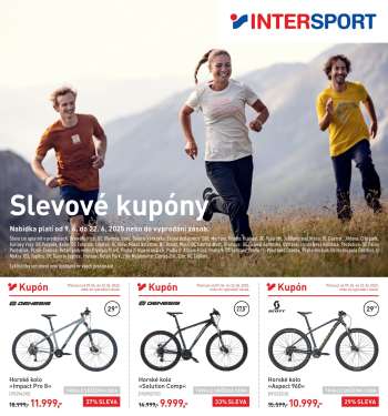 Leták INTERSPORT - 9.6.2025 - 22.6.2025.