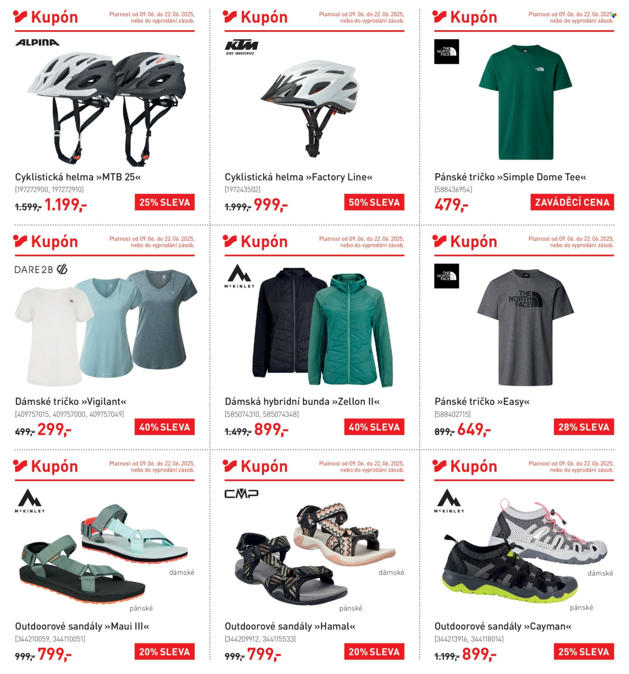 Leták INTERSPORT - 9.6.2025 - 22.6.2025. Strana 2