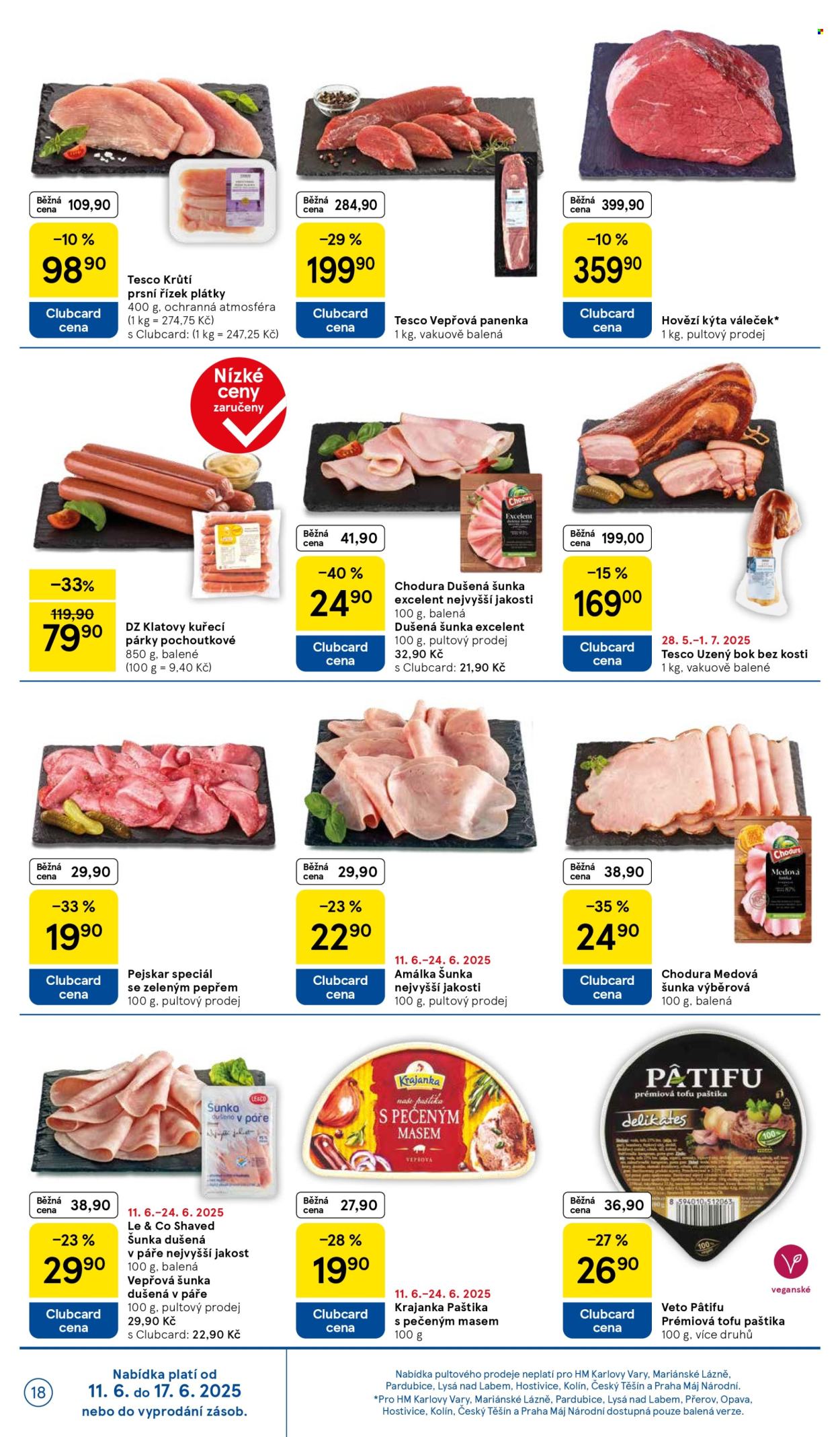 Leták TESCO - 11.6.2025 - 17.6.2025. Strana 18