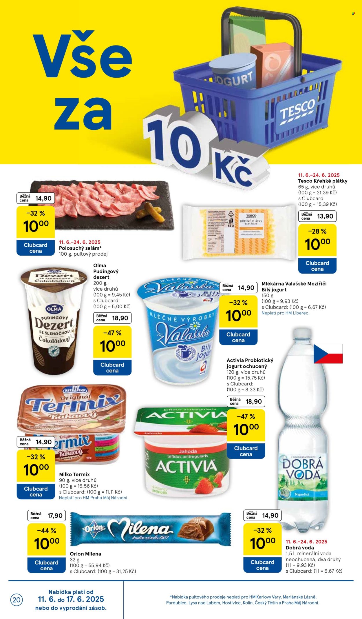 Leták TESCO - 11.6.2025 - 17.6.2025. Strana 20