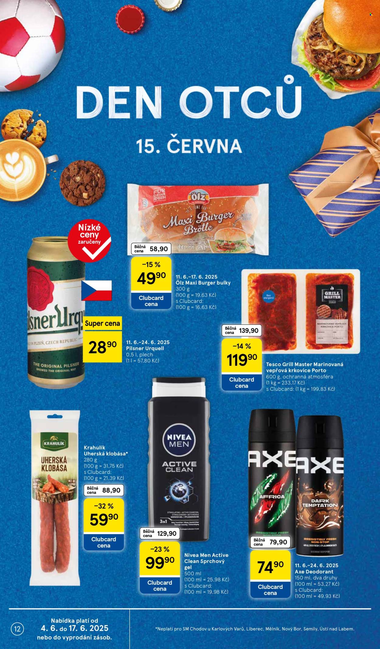 Leták TESCO supermarket - 11.6.2025 - 17.6.2025. Strana 12