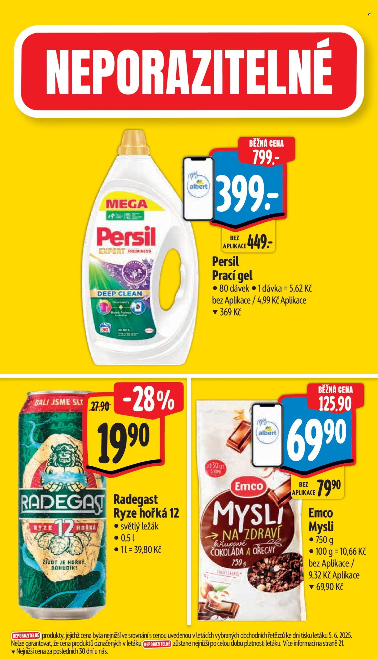 Leták Albert Supermarket - 11.6.2025 - 17.6.2025. Strana 5