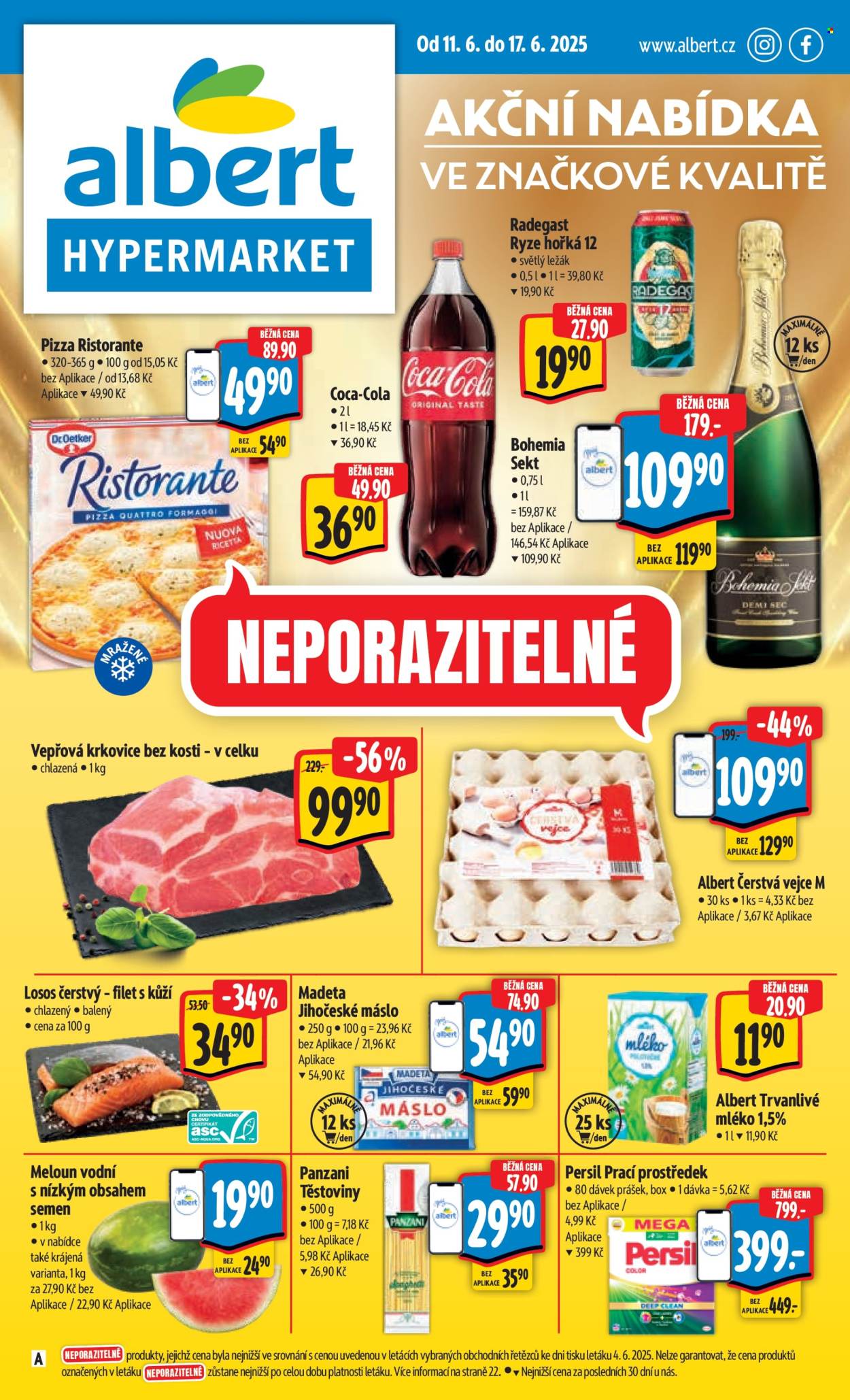 Leták Albert Hypermarket - 11.6.2025 - 17.6.2025. Strana 1