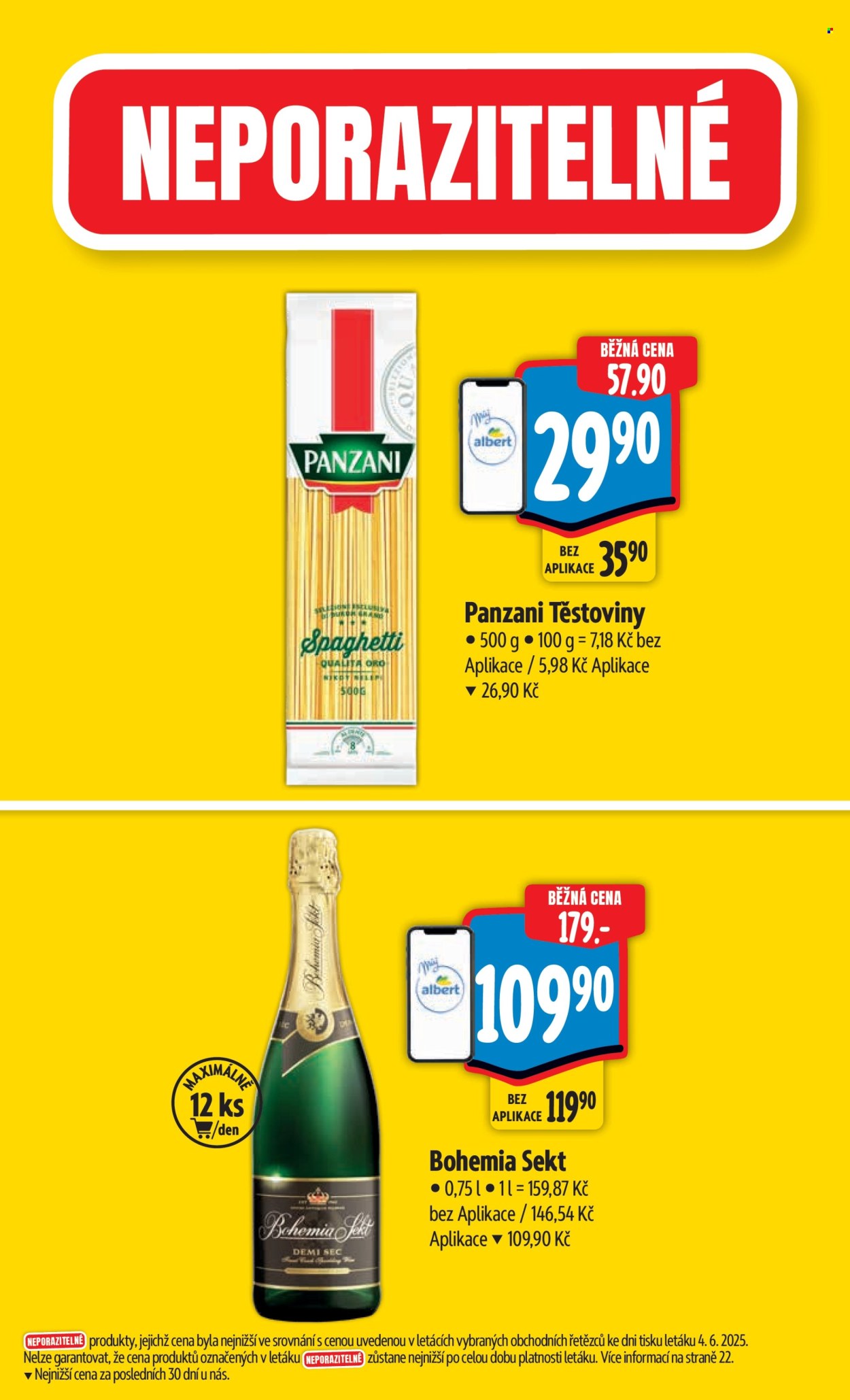 Leták Albert Hypermarket - 11.6.2025 - 17.6.2025. Strana 4